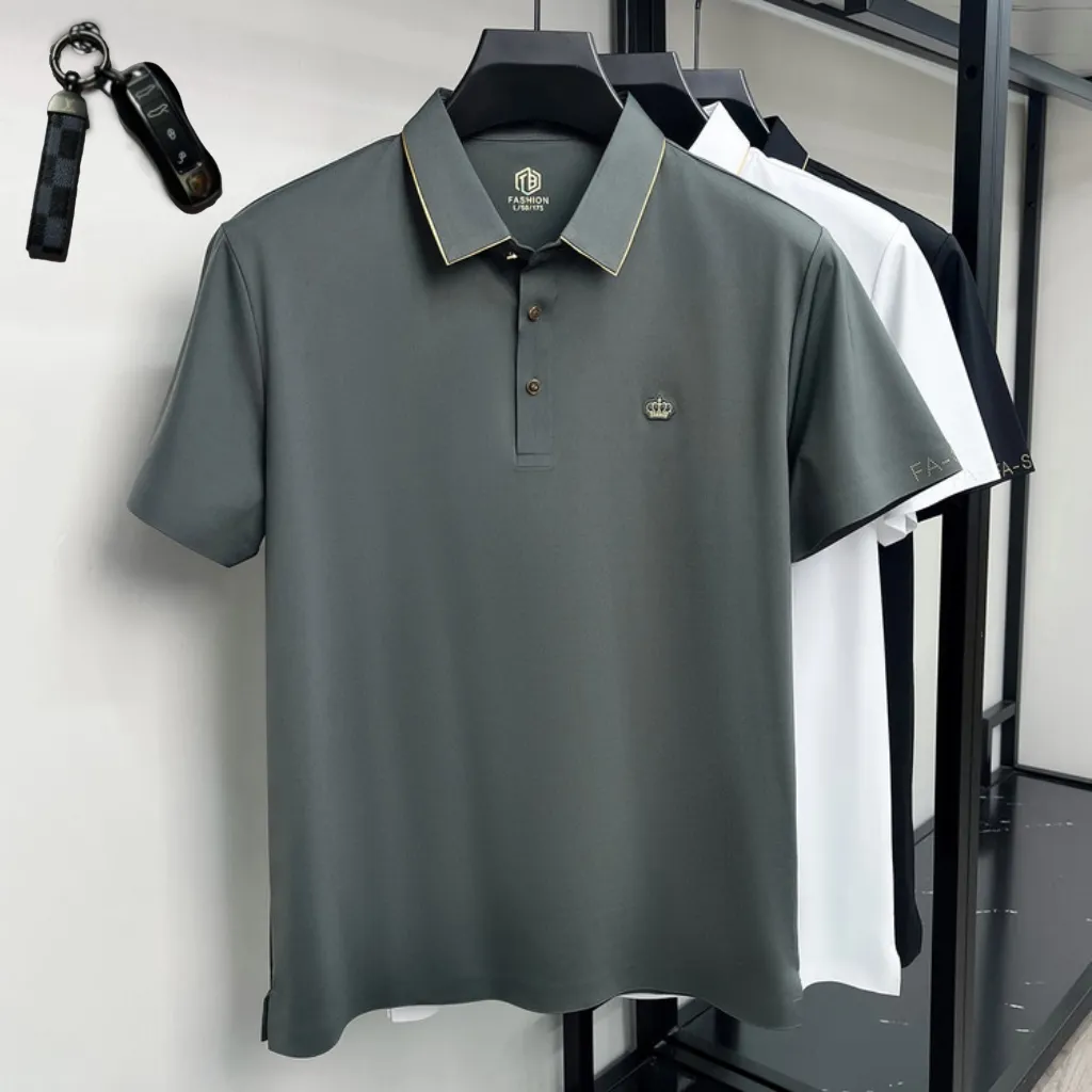 【 】🎁 🔑26 Quality POLO ， Quality ， ， Breathable ， LOGO， ️ T ️ ， ！Sizes：M-4XL（ 、 。